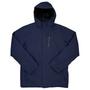 Volcom Men's L Gore-Tex Snowboarding Jacket Shell Navy Blue XL